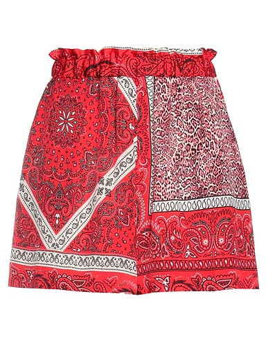 PINKO Shorts & Bermuda Red 100% Viscose