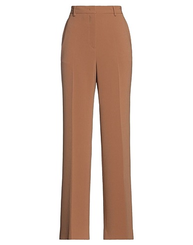 ALBERTO BIANI Casual trouser Camel 71% Triacetate, 29% Polyester