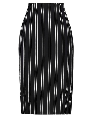 JIJIL Jupe mi-longue Noir 91% Viscose, 9% Polyester