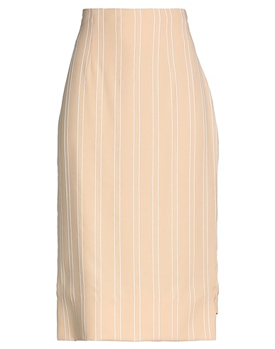 JIJIL Jupe mi-longue Beige 91% Viscose, 9% Polyester