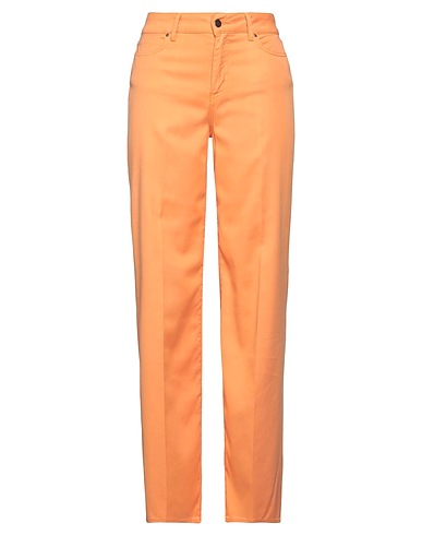 CIGALA'S Casual trouser Orange 64% Tencel™, 34% Cotton, 2% Elastane