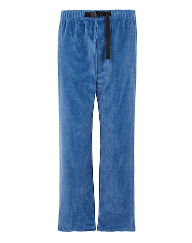 8 by YOOX パンツ COTTON CORDUROY DRAWSTRING TROUSERS
 パステルブルー コットン 99% / ポリウレタン 1%