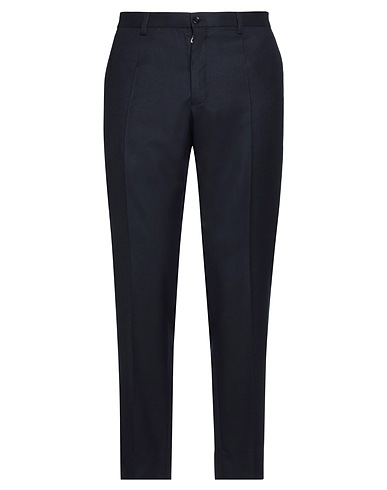 DOLCE&GABBANA Casual trouser Midnight blue 100% Wool