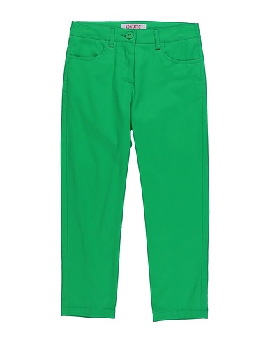 KONTATTO Pantalone Verde 97% Cotone, 3% Elastan