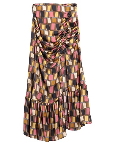 ANIYE BY Maxi Skirts Khaki 100% Polyester