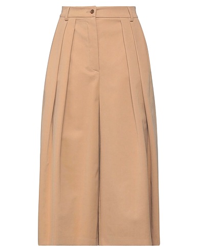 ALBERTA FERRETTI Casual trouser Light brown 97% Cotton, 3% Elastane