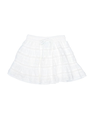 MELISSA ODABASH Skirt White 100% Cotton