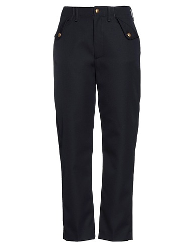 DONDUP Casual trouser Midnight blue 55% Polyester, 45% Wool