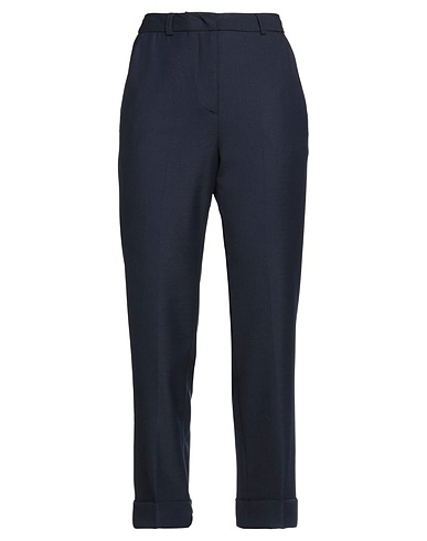 SEVENTY VENEZIA Casual trouser Midnight blue 53% Polyester, 43% Virgin Wool, 4% Elastane