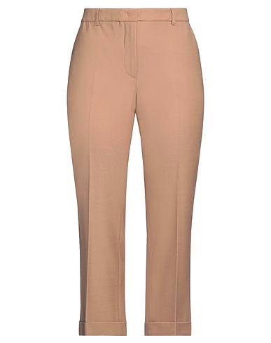SEVENTY VENEZIA Casual trouser Khaki 53% Polyester, 43% Virgin Wool, 4% Elastane
