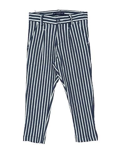 MANUELL & FRANK Casual trouser Midnight blue 57% Cotton, 39% Polyester, 4% Other Fibres