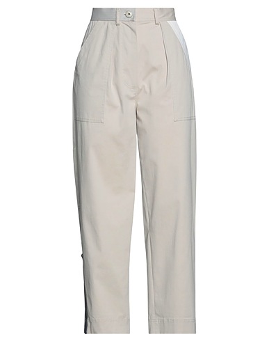 LORENA ANTONIAZZI Casual trouser Beige 100% Cotton