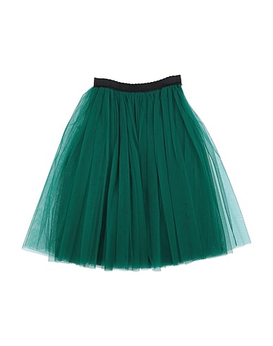 DOLCE&GABBANA Skirt Emerald green 100% Polyamide, Polyester, Elastane