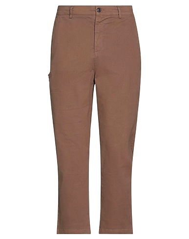 NO.W Casual trouser Light brown 98% Cotton, 2% Elastane