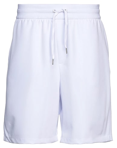 ARMANI EXCHANGE Shorts & Bermuda White 92% Polyester, 8% Elastane