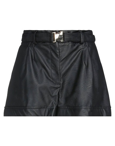 NORA BARTH Shorts & Bermuda Black 80% Polyester, 20% Polyurethane