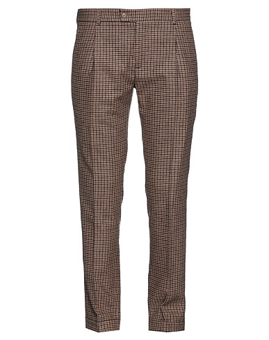 GREY DANIELE ALESSANDRINI Hosen Beige 65% Wolle, 29% Polyester, 5% Andere Fasern, 1% Elastan