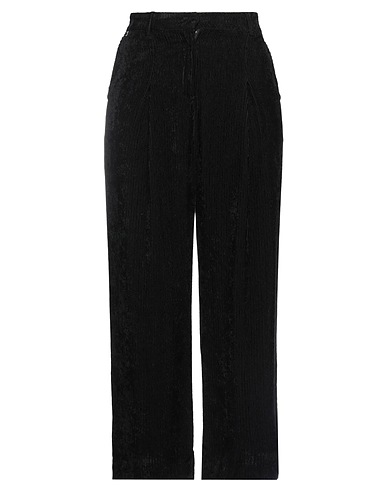 MANILA GRACE Casual trouser Black 100% Viscose