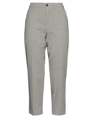 BERWICH Casual trouser Dark brown 68% Cotton, 29% Linen, 3% Elastane
