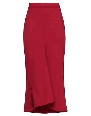 MARNI Midi skirt Red 100% Cotton