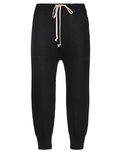 RICK OWENS Hosen Schwarz 100% Kaschmir