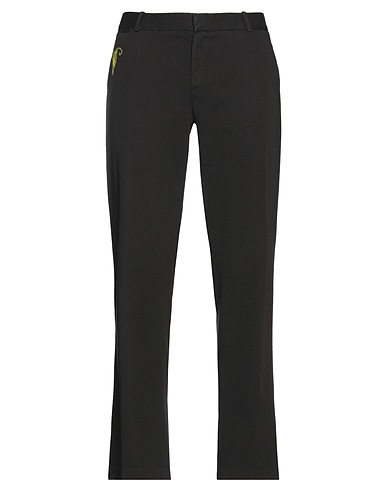 CUSTO BARCELONA Casual trouser Black 96% Cotton, 4% Elastane