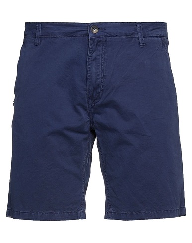 GAUDÌ Shorts & Bermuda Midnight blue 100% Cotton