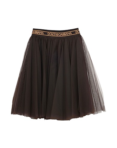 DOLCE & GABBANA Gonna DOLCE & GABBANA SKIRT Marrone Poliammide