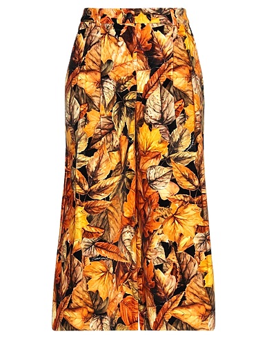 DOLCE&GABBANA Casual pants Orange 98% Cotton, 2% Elastane