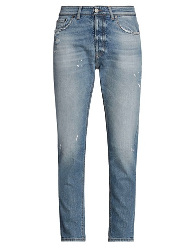 PMDS PREMIUM MOOD DENIM SUPERIOR Denim trousers Blue 99% Cotton, 1% Elastane