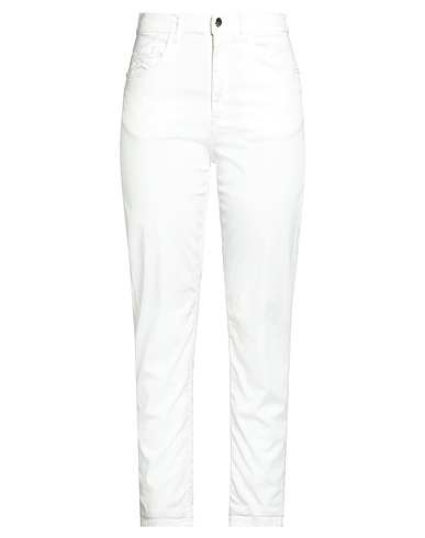 KAOS JEANS Pantalone Bianco 65% Tencel™, 32% Cotone, 3% Elastan