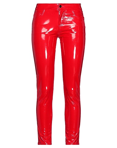 LANEUS Hosen Rot 58% Polyurethan, 35% Viskose, 5% Andere Fasern, 2% Elastan