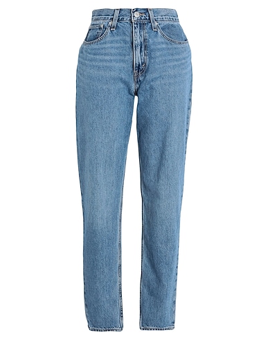 LEVI'S Denim trousers 80S MOM JEAN
 Blue 100% Cotton