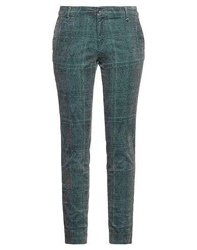 MASON'S Casual pants Military green 80% Cotton, 20% Lycra®