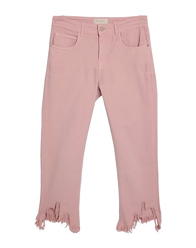 KAOS JEANS Pantalon en jean Rose poudré 99% Coton, 1% Élasthanne