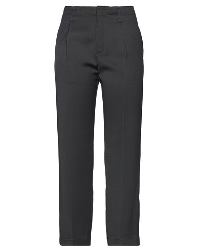 DEPARTMENT 5 Casual trouser Black 85% Viscose, 14% Virgin Wool, 1% Elastane