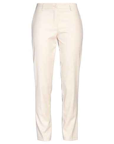 SILVIAN HEACH Pantalone Avorio 62% Poliestere, 35% Viscosa, 3% Elastan