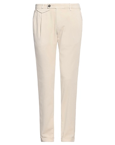 MICHAEL COAL Pantalon Beige 84% Coton, 14% Polyester, 2% Élasthanne