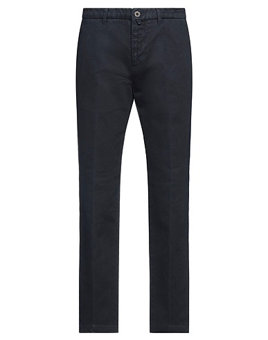 LARDINI Casual pants Navy 100% Cotton