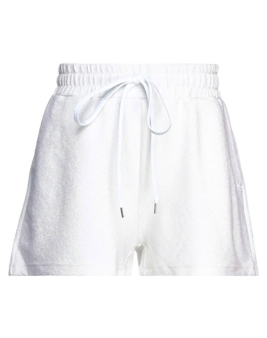 OTTOD'AME Shorts & Bermudas Elfenbein 79% Viskose, 9% Polyester, 8% Polyamid, 4% Elastan