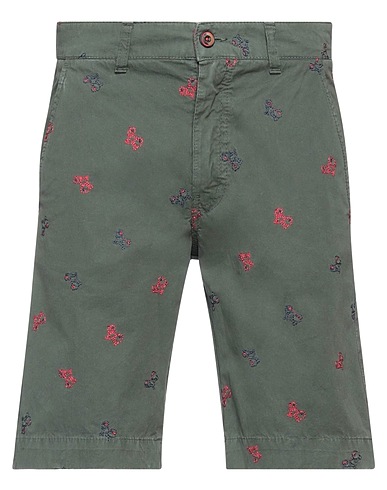 BOB Shorts y Bermudas Verde militar 98% Algodón, 2% Otras Fibras