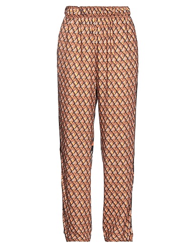 EMMA & GAIA Casual trouser Brown 80% Viscose, 20% Wool