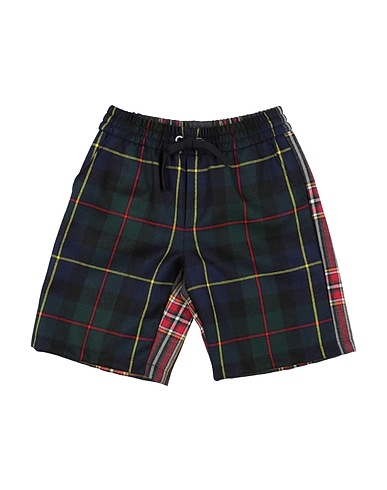 DOLCE&GABBANA Shorts & Bermuda Midnight blue 100% Virgin Wool, Polyester, Viscose
