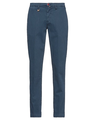 BARBATI Casual trouser Blue 97% Cotton, 3% Elastane