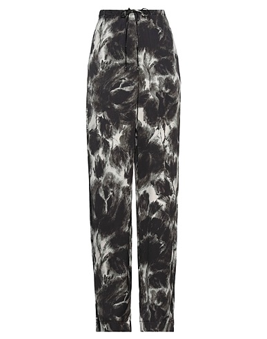 JUCCA Pantalone Nero 100% Viscosa