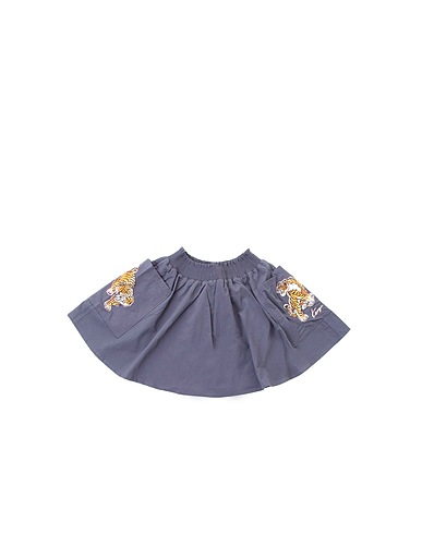 KENZO Gonna Gonne casual Grigio Cotone