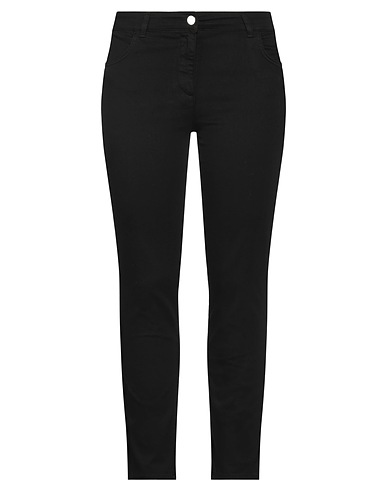 LIU •JO Casual trouser SPORT Black 87% Cotton, 10% Polyester, 3% Elastane
