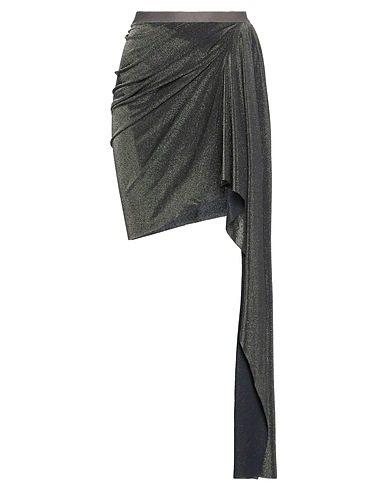 RICK OWENS LILIES Minigonna Khaki 70% Viscosa, 15% Cotone, 15% Poliammide