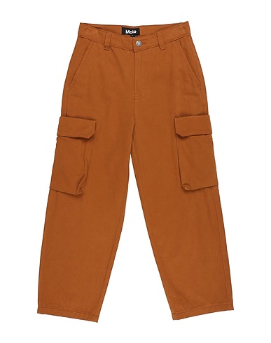 MOLO Casual pants Brown 100% Cotton