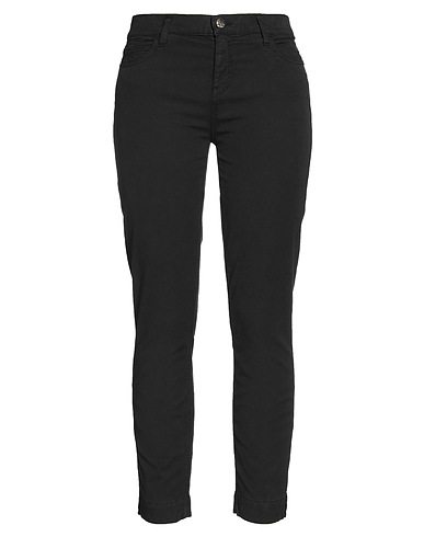KAOS JEANS Casual trouser Black 65% Tencel™, 32% Cotton, 3% Elastane